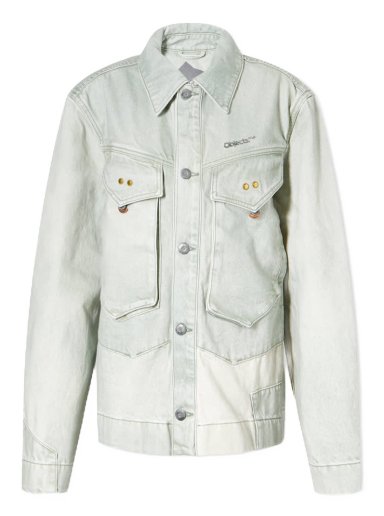 Takki Objects IV Life Oversized Denim Jacket Vihreä | OBJ-001-201-01-0422