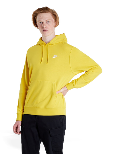 Huppari Nike Sportswear Club Pullover Hoodie Keltainen | CZ7857-709