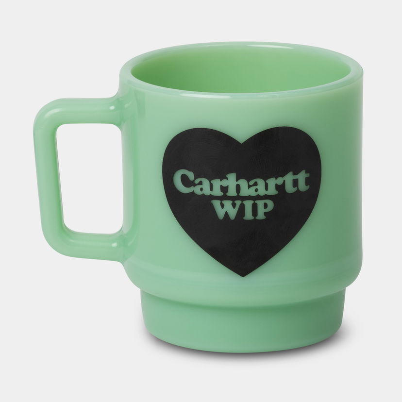 Kodin sisustus Carhartt WIP Carhartt WIP Heart Glass Mug Vihreä | I035873_2