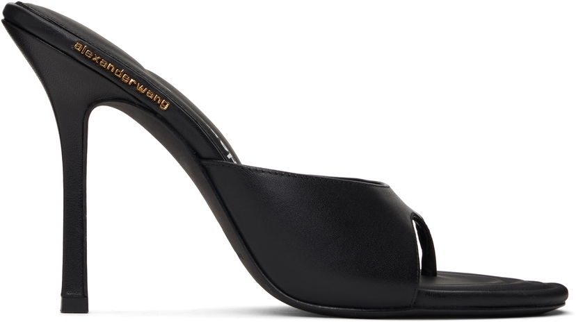 Asusteet Alexander Wang Alexander Wang Lucienne 105 Thong Heeled Sandals Musta | 30125S010