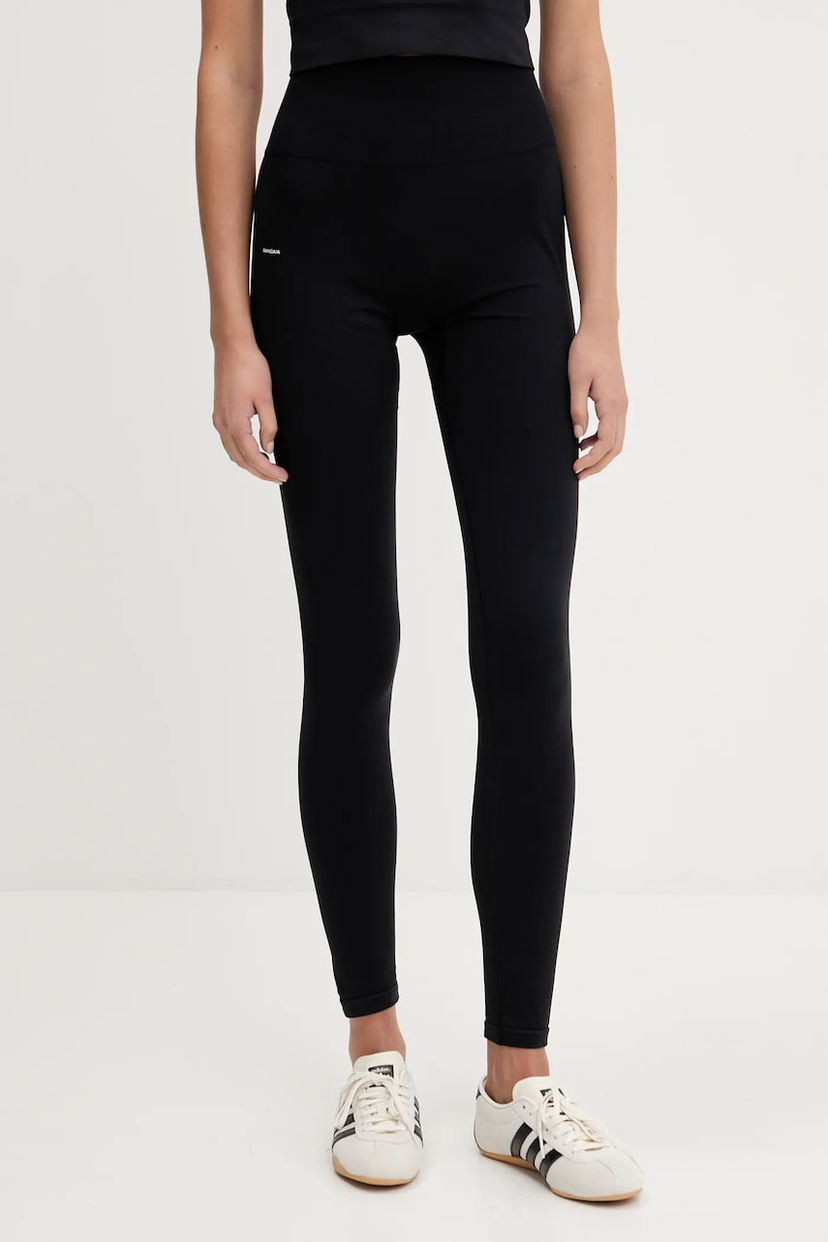 Leggingsit PANGAIA Pangaia Plant-Stretch Compressive Leggings Musta | 10002427