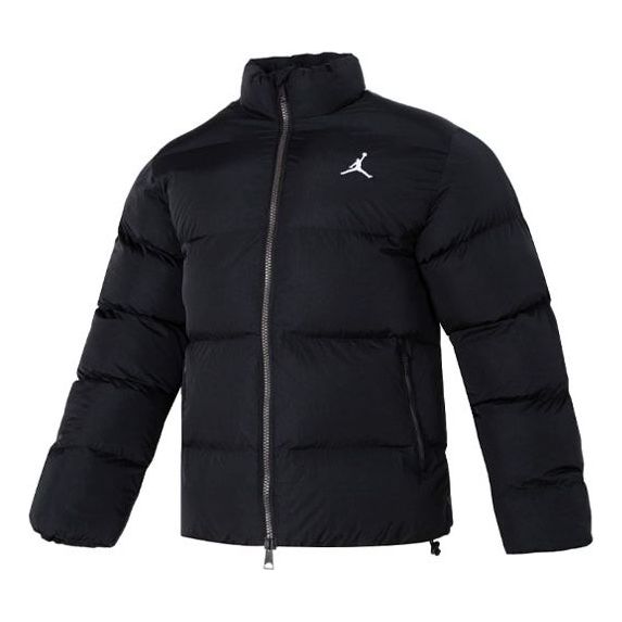 Puffer takki Nike Men's Fitness Mock-Neck Long-Sleeve Top Musta | FB7332-010