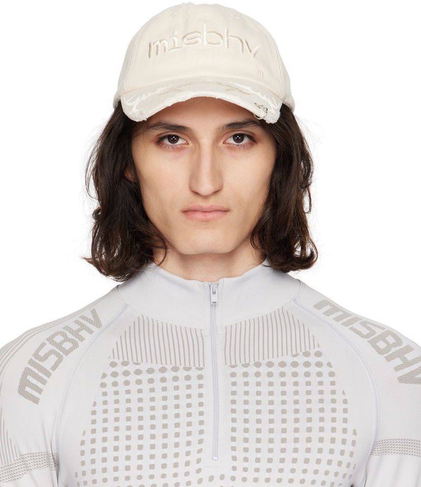 Korkki MISBHV Pierced Cap Beige | 240A513