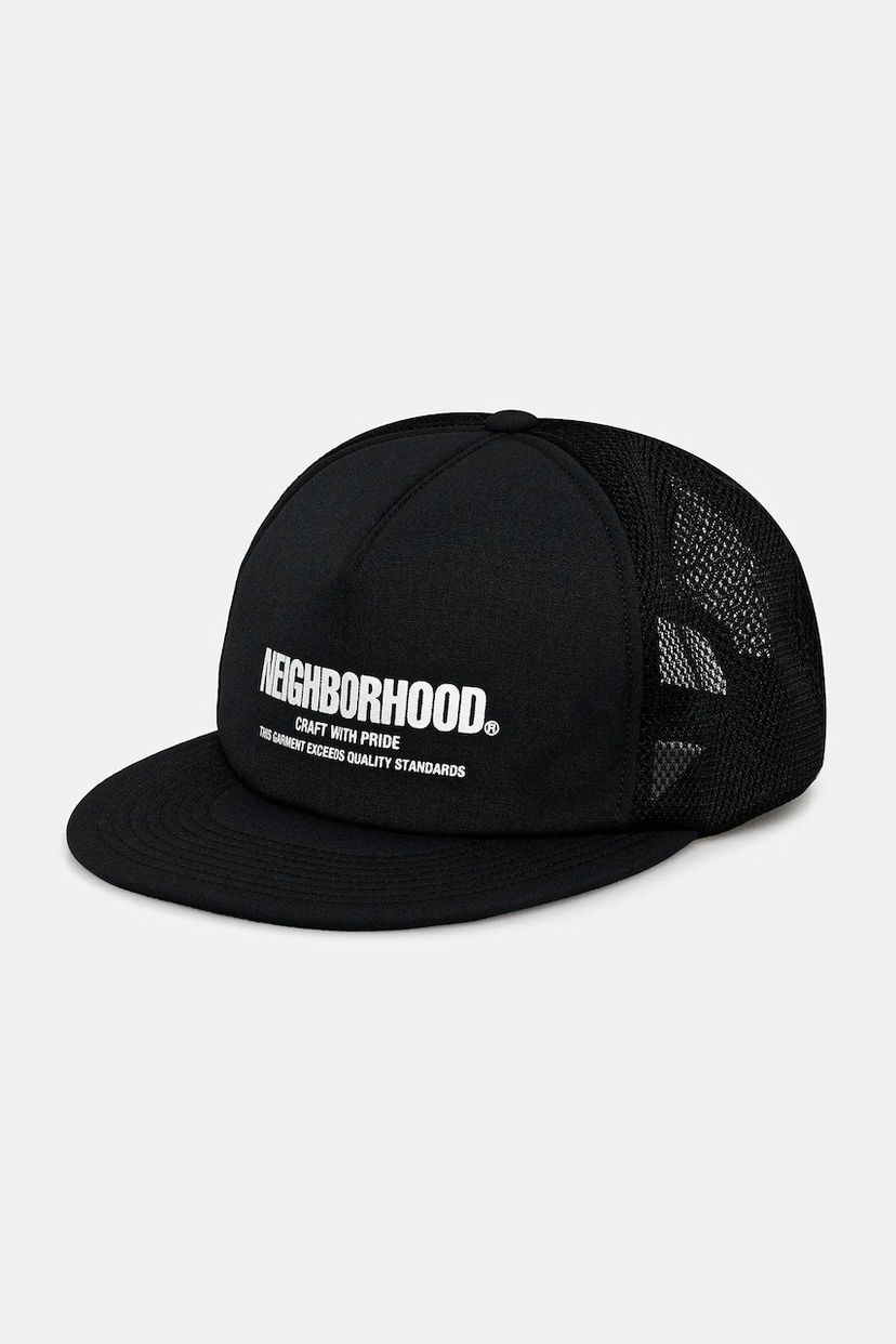 Korkki Neighborhood NEIGHBORHOOD Mesh Trucker Cap Musta | 251YGNH.HT06