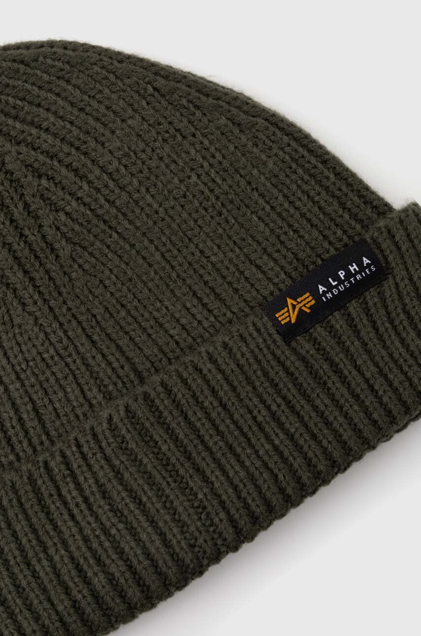 Pipo Alpha Industries Beanie Knitted Vihreä | 138905.142, 1