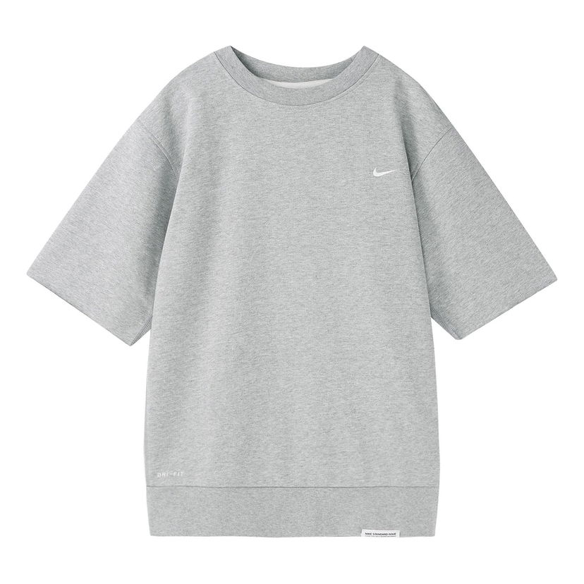 Villapaita Nike Standard Issue Dri-FIT Short Sleeve Pullover Harmaa | CV1940-063