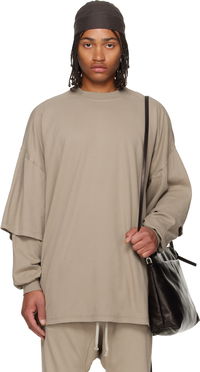 Concordians Tommy Hustler Layered Sleeve Oversized Sweatshirt