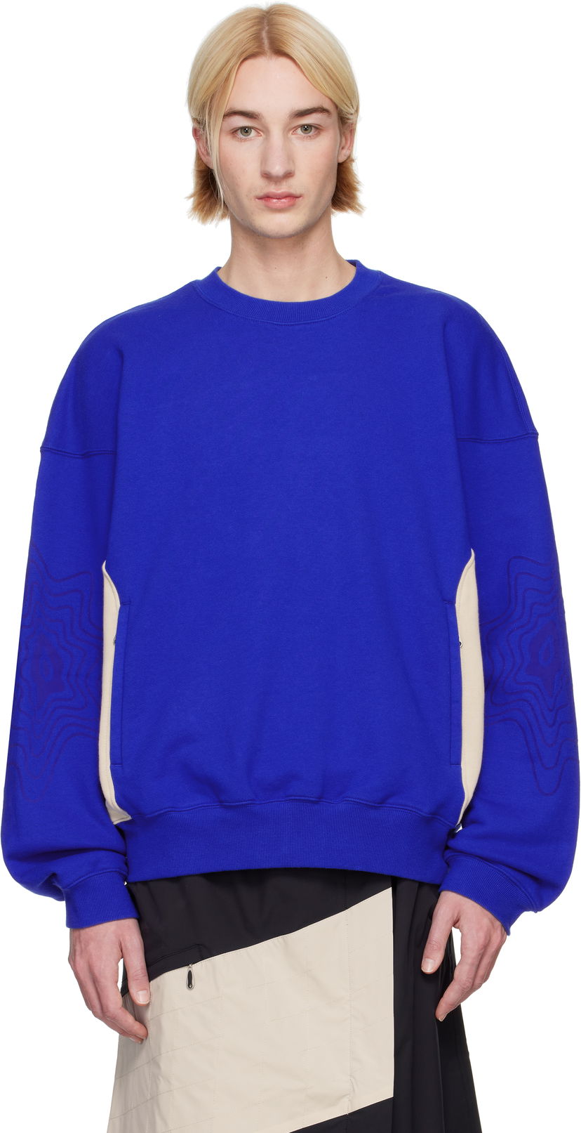 Villapaita Asics Edition Bixance Sweatshirt Sininen | 2203A297-400