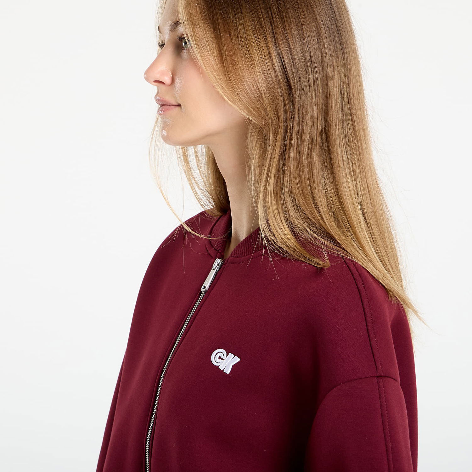 Bomber-takki CALVIN KLEIN Calvin Klein Jeans Oversized Bomber Jacket Burgundia | LV047C524G VLP, 1