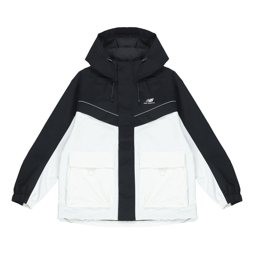 Tuulitakki New Balance Windproof Jacket Valkoinen | 5AC39333-BK
