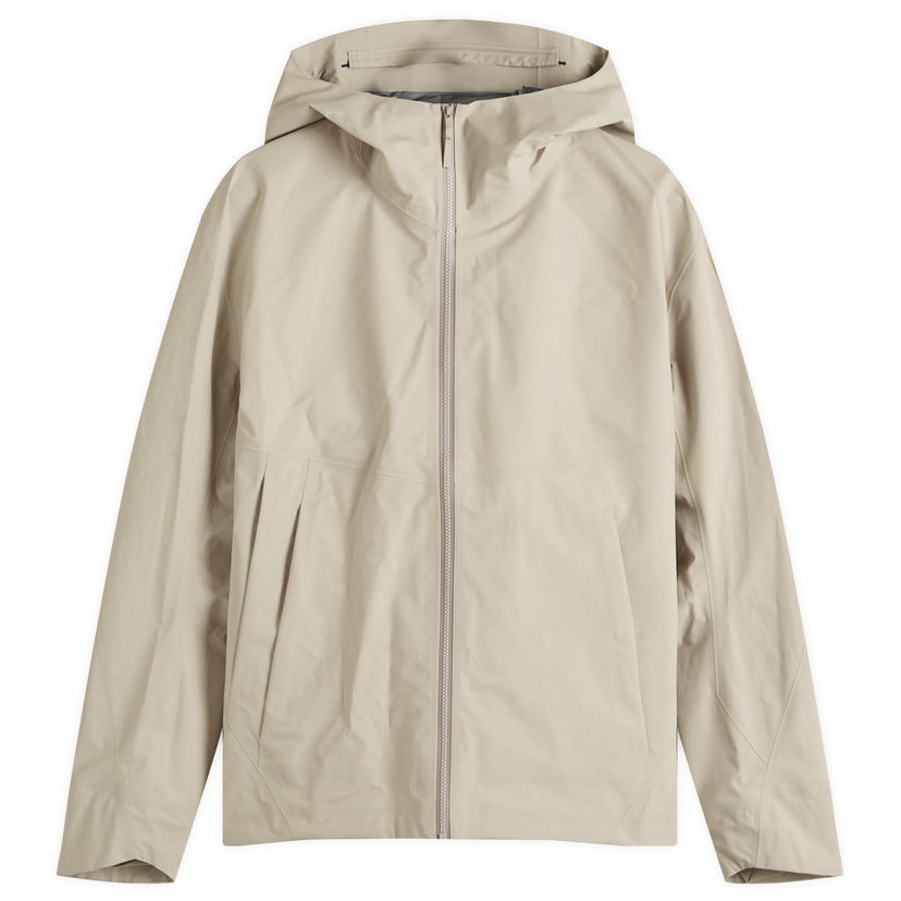 Sadetakki Arcteryx Veilance Arris Hooded Jacket, Size Large Beige | X000009479-014067