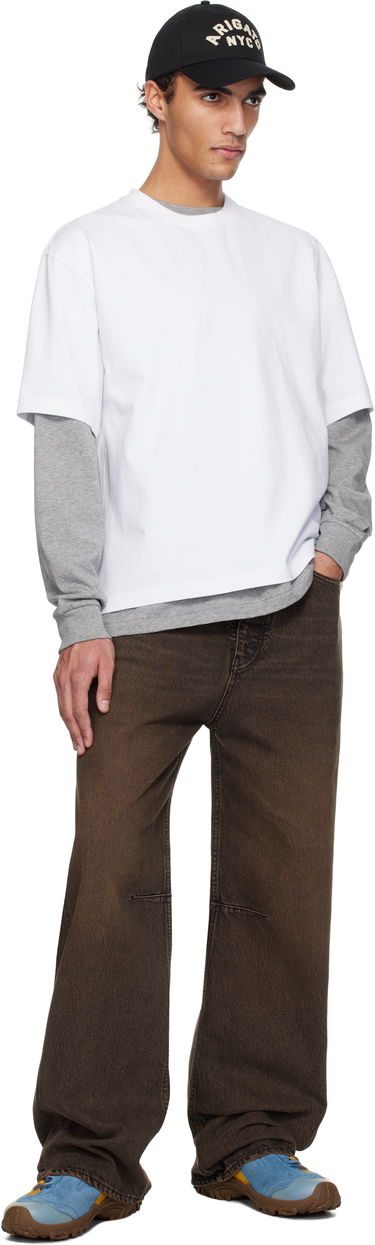 T-paita AXEL ARIGATO Arigato 'LDN' T-Shirt Valkoinen | A3004001, 4