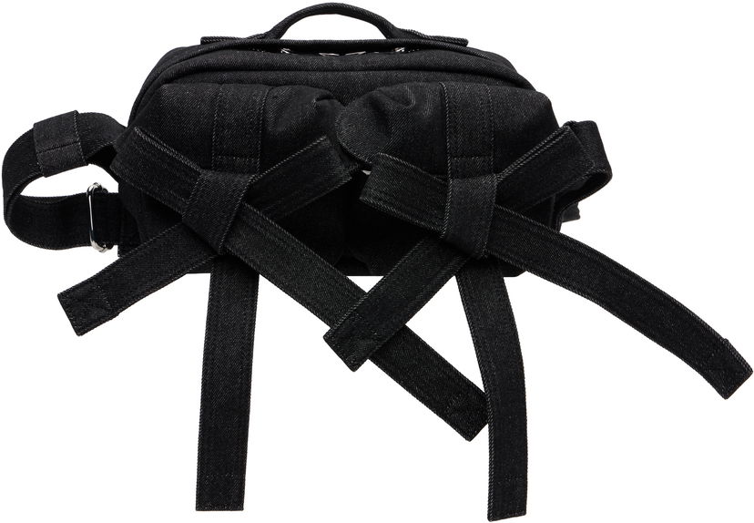 Olkalaukku Simone Rocha Simone Rocha Classic Bow Crossbody Bag Musta | BAG149B 0808