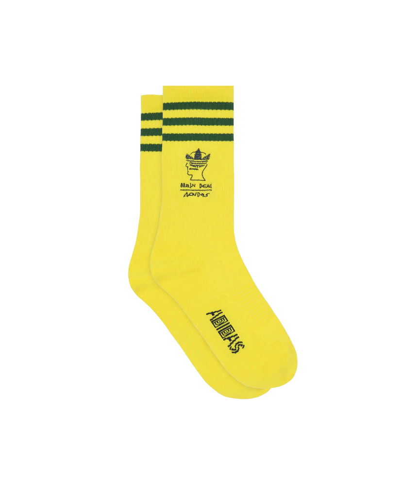 Sukat adidas Originals BRAIN DEAD Socks Keltainen | JN7154