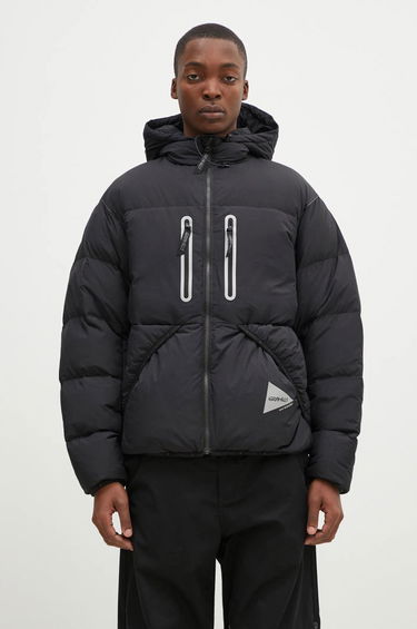 Puffer takki GRAMICCI Hooded Down Jacket Musta | GUJ4.F3000.M, 0