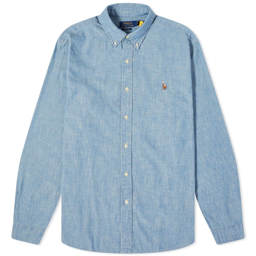 Paita Polo by Ralph Lauren Chambray Shirt Sininen | 710792042001