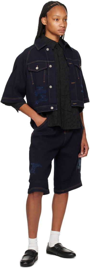 Paita ADER ERROR Flag Textured Shirt Musta | BN01SSSH0102BK, 3