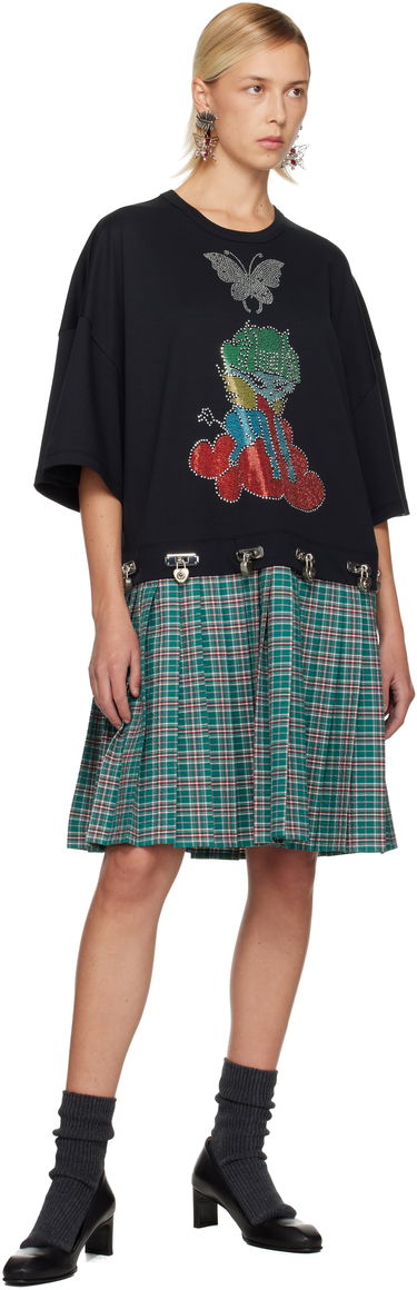 Mekko Chopova Lowena Spaced Out T-Shirt Minidress Vihreä | 1355, 3