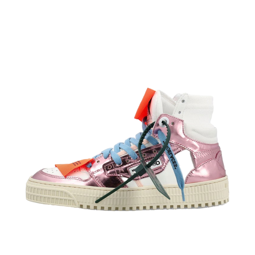 Tennarit ja kengät Off-White Off-Court 3.0 High White Metallic Pink W (FW22) Vaaleanpunainen | OWIA112F22LEA0050130