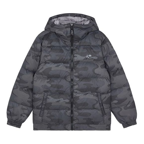 Puffer takki New Balance Sport Logo Print Puffer Jacket Harmaa | AMJ13335-BM