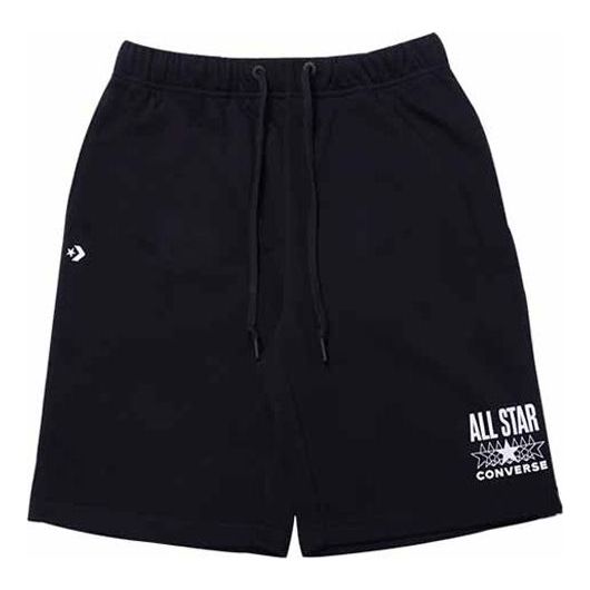 Shortsit Converse All Star Graphic Print Shorts Musta | 10020435-A01