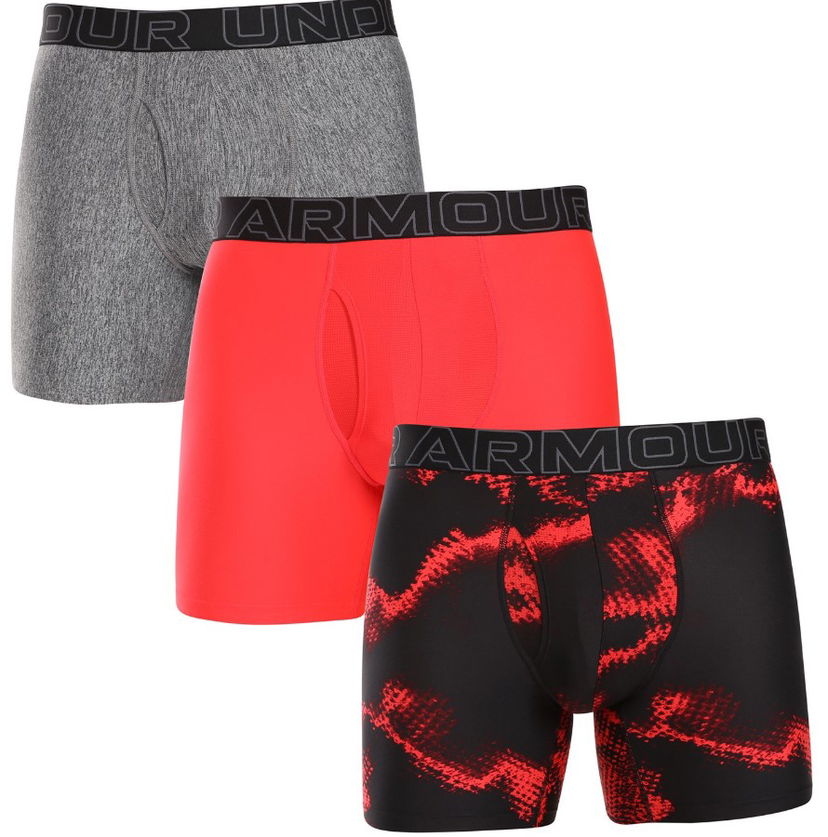 Nyrkkeilijät Under Armour UA Perf Tech Nov 6in Boxerjock - 3 Pack Monivärinen | 1383879-713