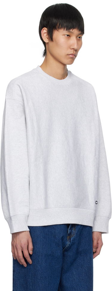 Villapaita Carhartt WIP Label Script Sweatshirt Harmaa | I034429, 1