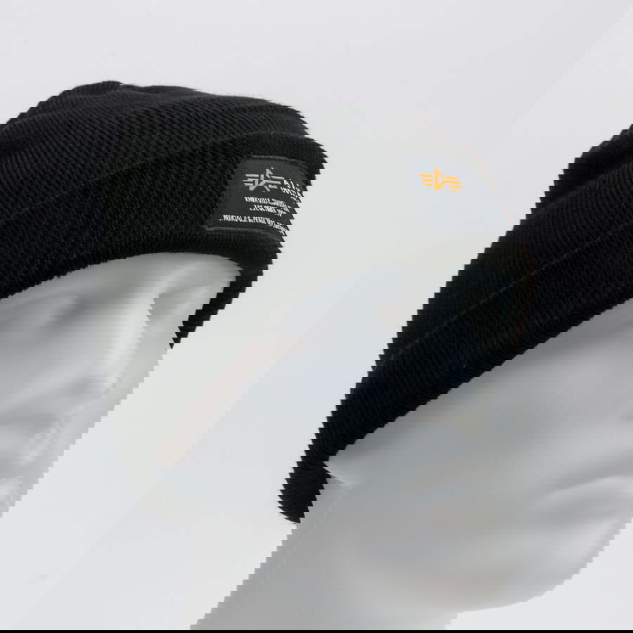 Pipo Alpha Industries Crew Beanie Musta | 128924 03, 0