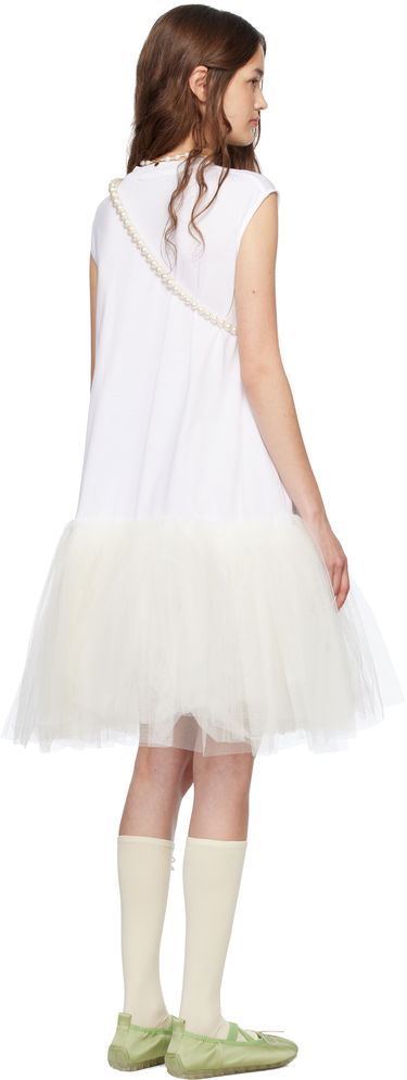 Mekko Simone Rocha Simone Rocha Relaxed Ballet Tutu Midi Dress Valkoinen | 7396 0553, 2