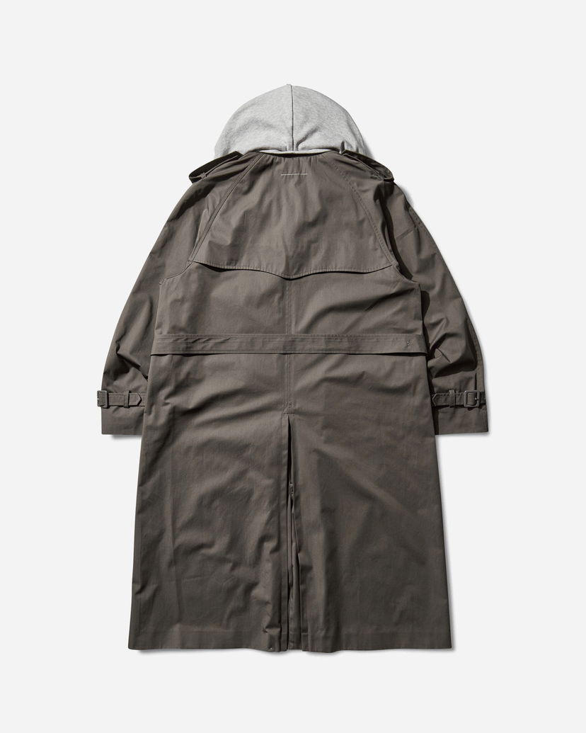 Trenssitakki Maison Margiela Hooded Trench Coat Harmaa | SH0AH0005 860