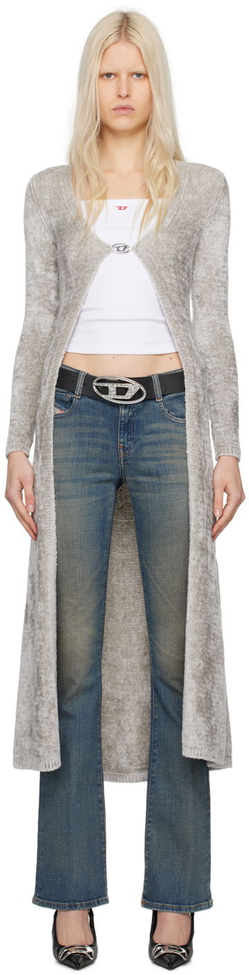 Villapaita Diesel M-Carol Cardigan Harmaa | A13027 0BNAB