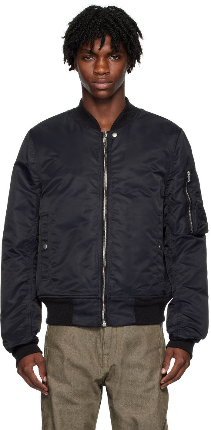 Bomber-takki Rick Owens DRKSHDW Flight Bomber Jacket Musta | DU02C5771 BR, 0