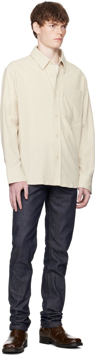 Paita A.P.C. A.P.C. Basile Overshirt Beige | COGEV-H02709, 3