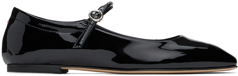 Kengänhoito Aeyde Aeyde Uma Ballerina Flats Musta | A11-FL-RAZS08FL-123-800-048