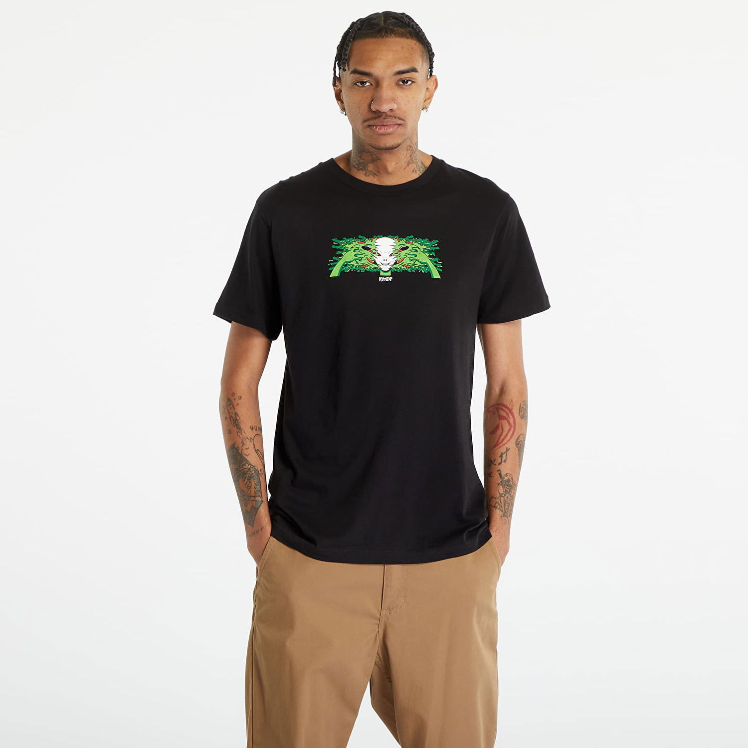 T-paita RIPNDIP Skull Face Tee Musta | RND9957, 0