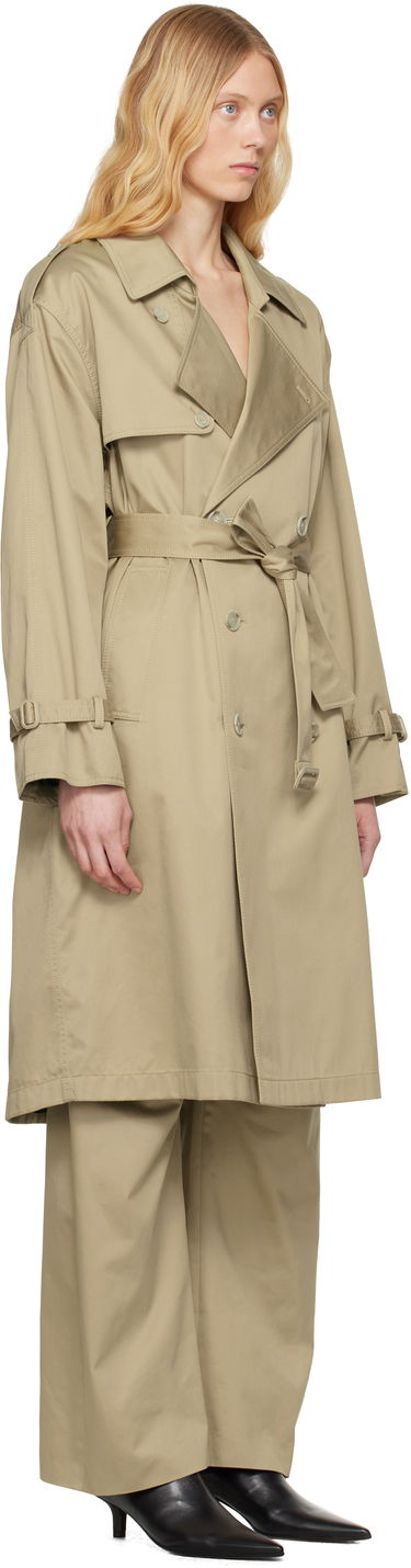 Trenssitakki Maison Margiela MM6 Maison Margiela Dual Wear Cotton Twill Trench Coat Beige | S52AH0080 M35368, 1