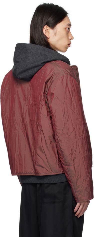 Takki OUR LEGACY Our Legacy Slight Hooded Jacket Burgundia | M4251SS, 2