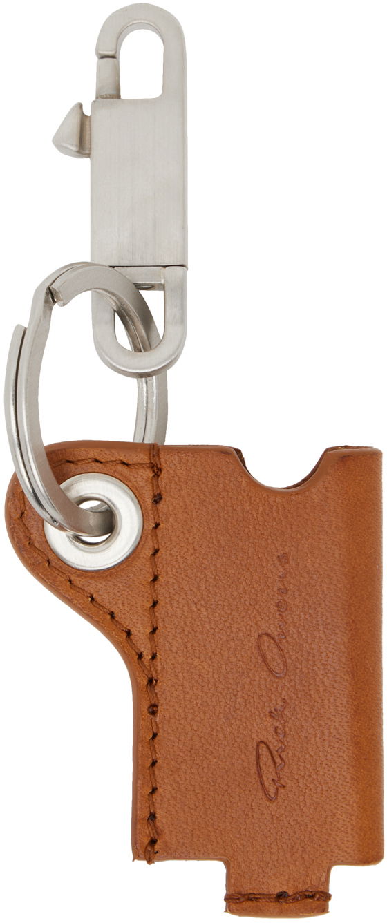 Avaimenperät Rick Owens Rick Owens Mini Lighter Holder Keychain Ruskea | RA01D0495 LGE