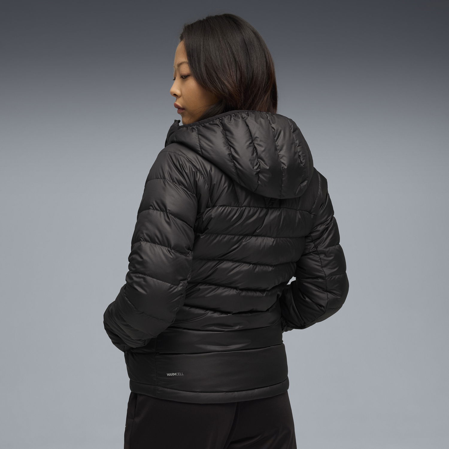 Puffer takki Puma Packlite Hooded Down Jacket Musta | 685234_01, 1
