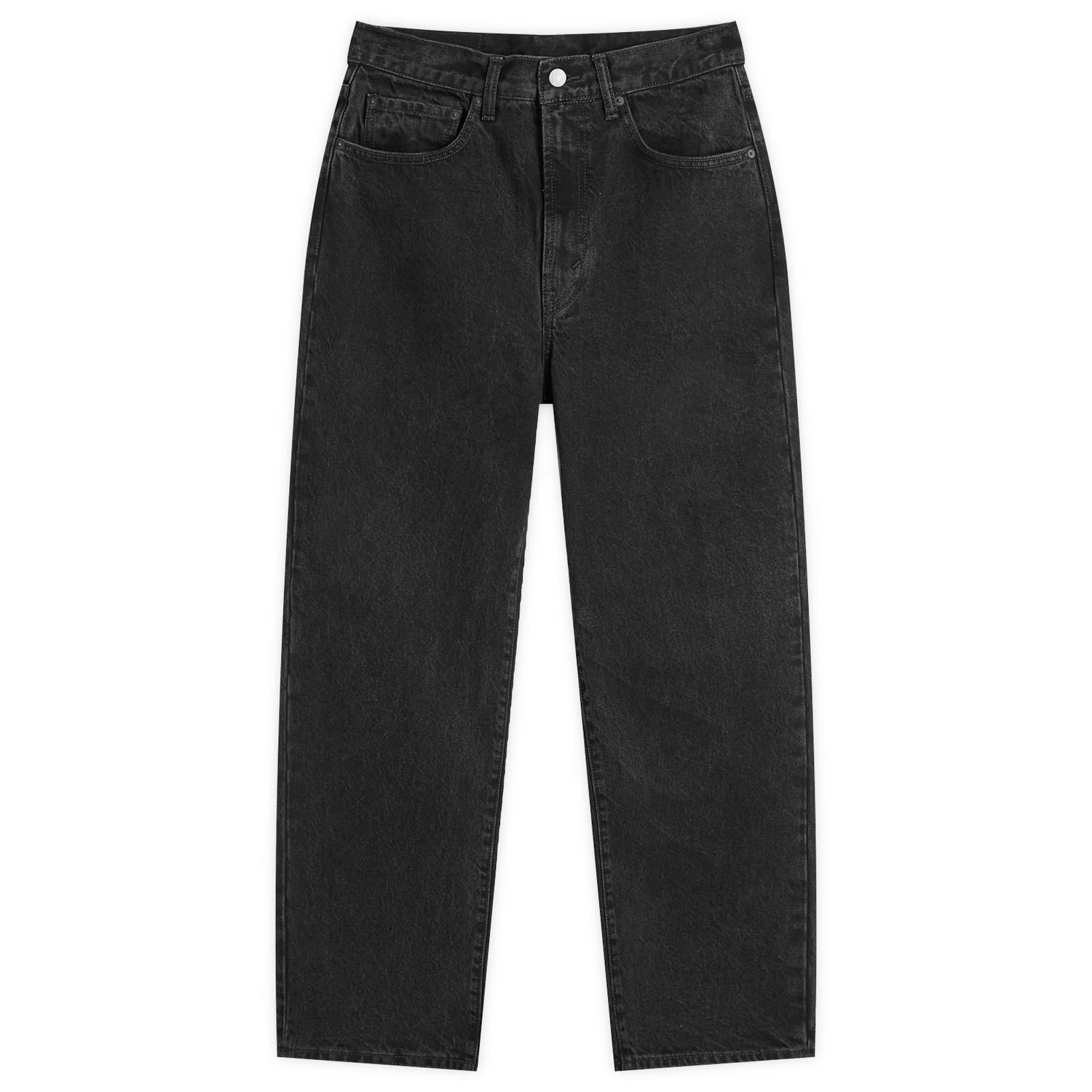 Jeans thisisneverthat thisisneverthat Regular Jeans, Size Small Musta | TNCO0DPA5P01-BLK, 0