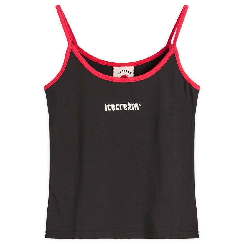 Tankkitoppi BBC IceCream ICECREAM Soft Serve Contrast Vest Top, Size Large Musta | ICWW25320-BLK