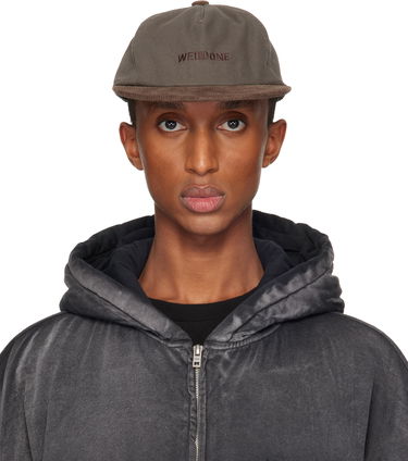 Korkki We11done We11done Work Cap Ruskea | WD-AH3-24-403-U-GY, 0