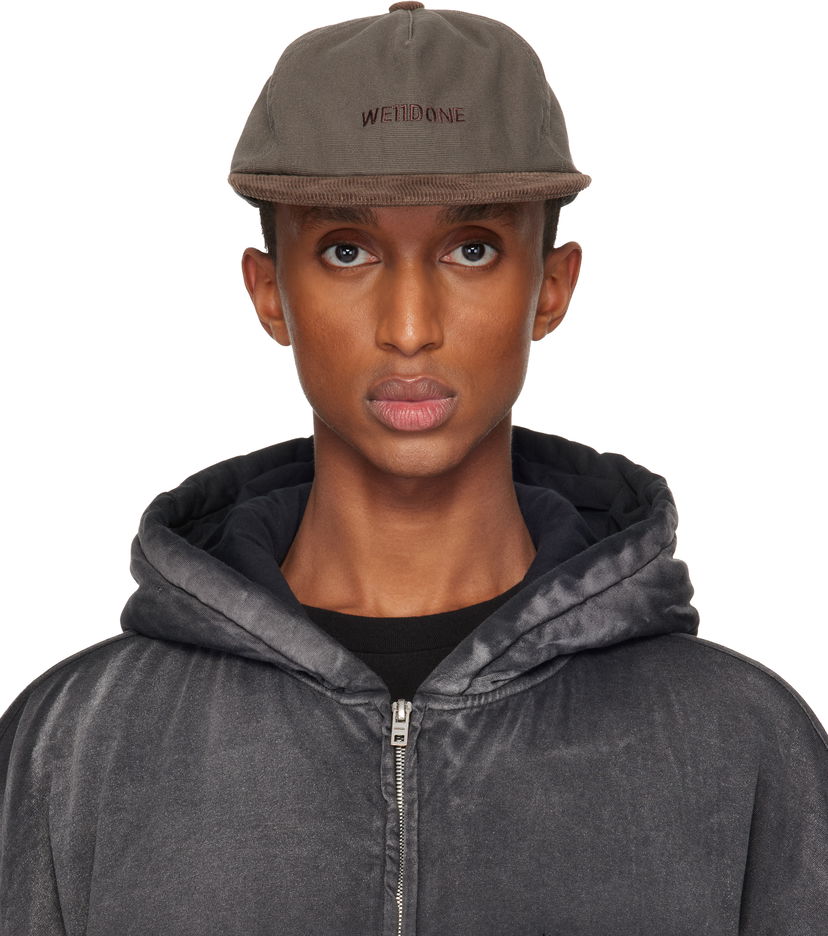 Korkki We11done We11done Work Cap Ruskea | WD-AH3-24-403-U-GY