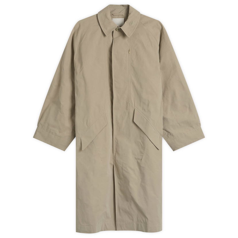 Sadetakki YMC Tyrell Trench Coat, Size Large Beige | Q0YAA-30