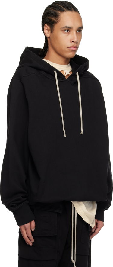 Huppari Rick Owens Rick Owens DRKSHDW Hollywood Oversized Hoodie Musta | DU01E3262 FP, 1