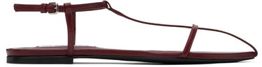 Tennarit ja kengät Jil Sander Jil Sander Pointed Toe Thong Sandals Burgundia | J15WP0081_P8226, 0