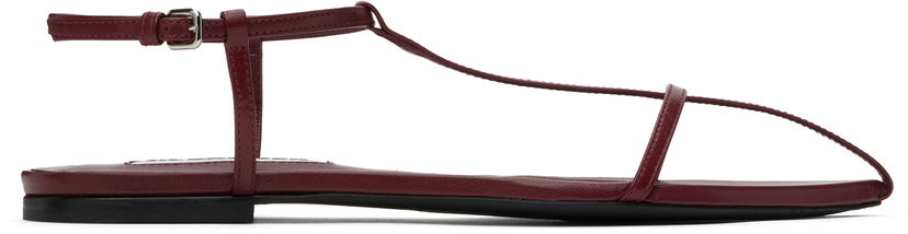 Tennarit ja kengät Jil Sander Jil Sander Pointed Toe Thong Sandals Burgundia | J15WP0081_P8226