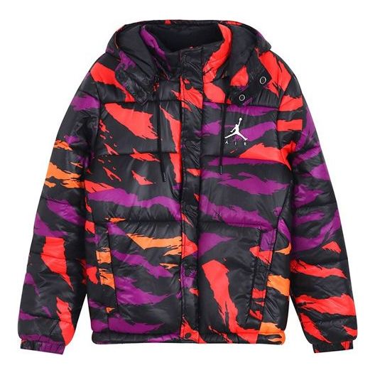 Puffer takki Jordan Jordan Jumpman Air Short Padded Hooded Jacket Monivärinen | BQ5696-551