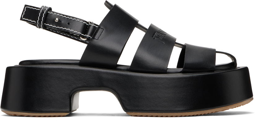 Tennarit ja kengät JW Anderson JW Anderson Stripe Platform Sandals Musta | SN0099-LA0323