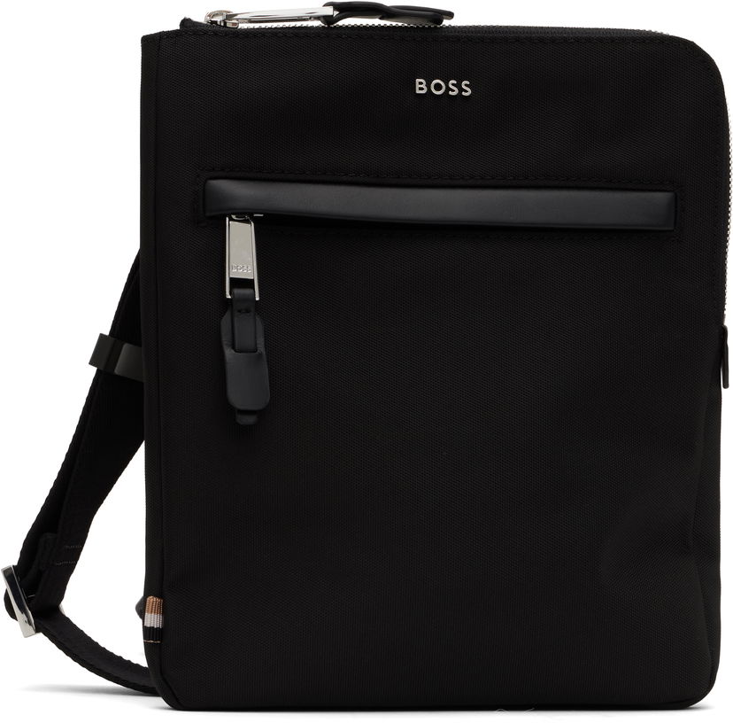 Olkalaukku BOSS BOSS Canvas Messenger Bag Musta | 50529082